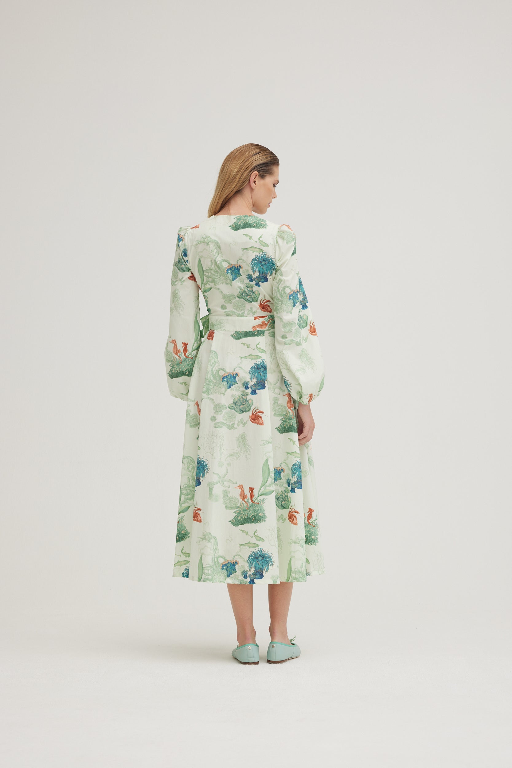 GABRIELA Dress | Bottom of the Sea |