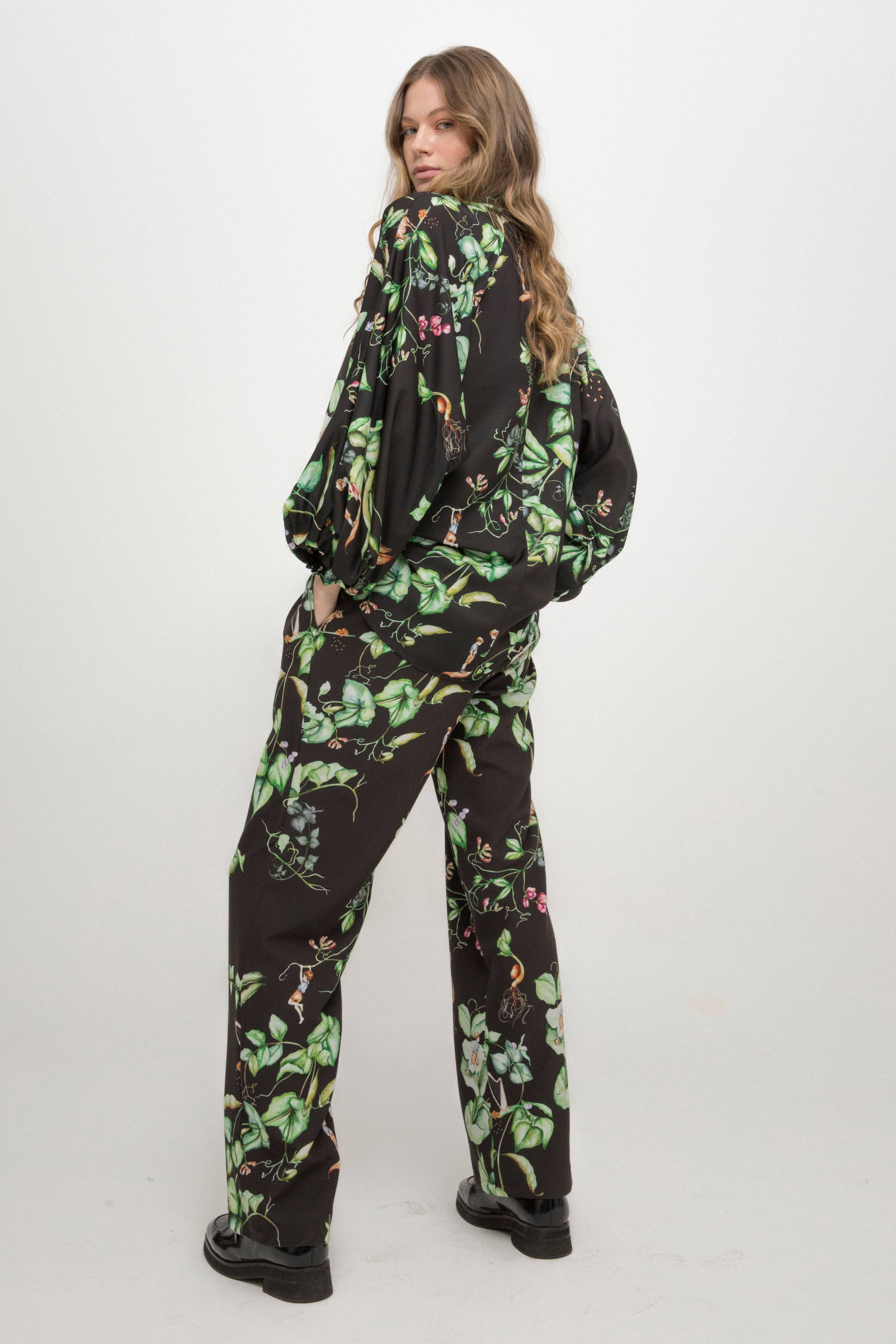 RUTH Trousers - Jack Print | JACK AND THE BEANSTALK |