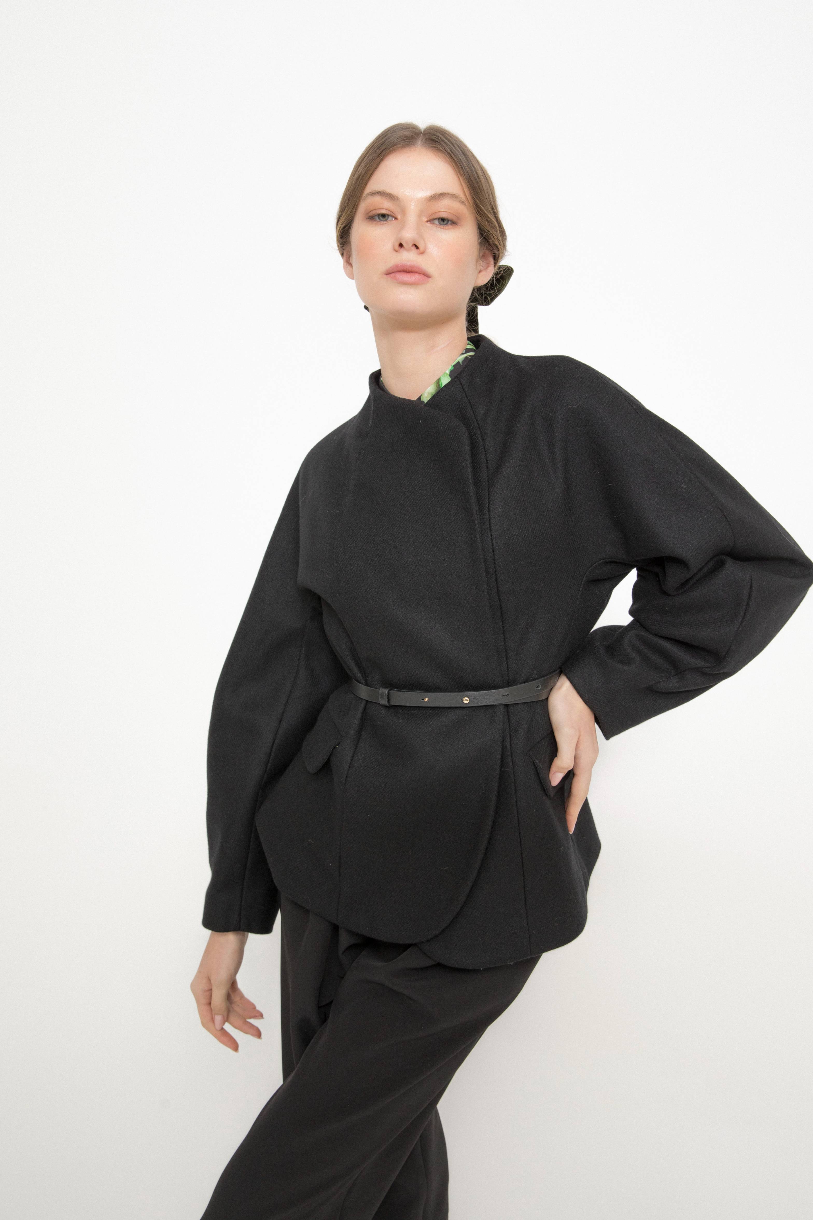 MARIA TERESA Coat - Black | JACK AND THE BEANSTALK |