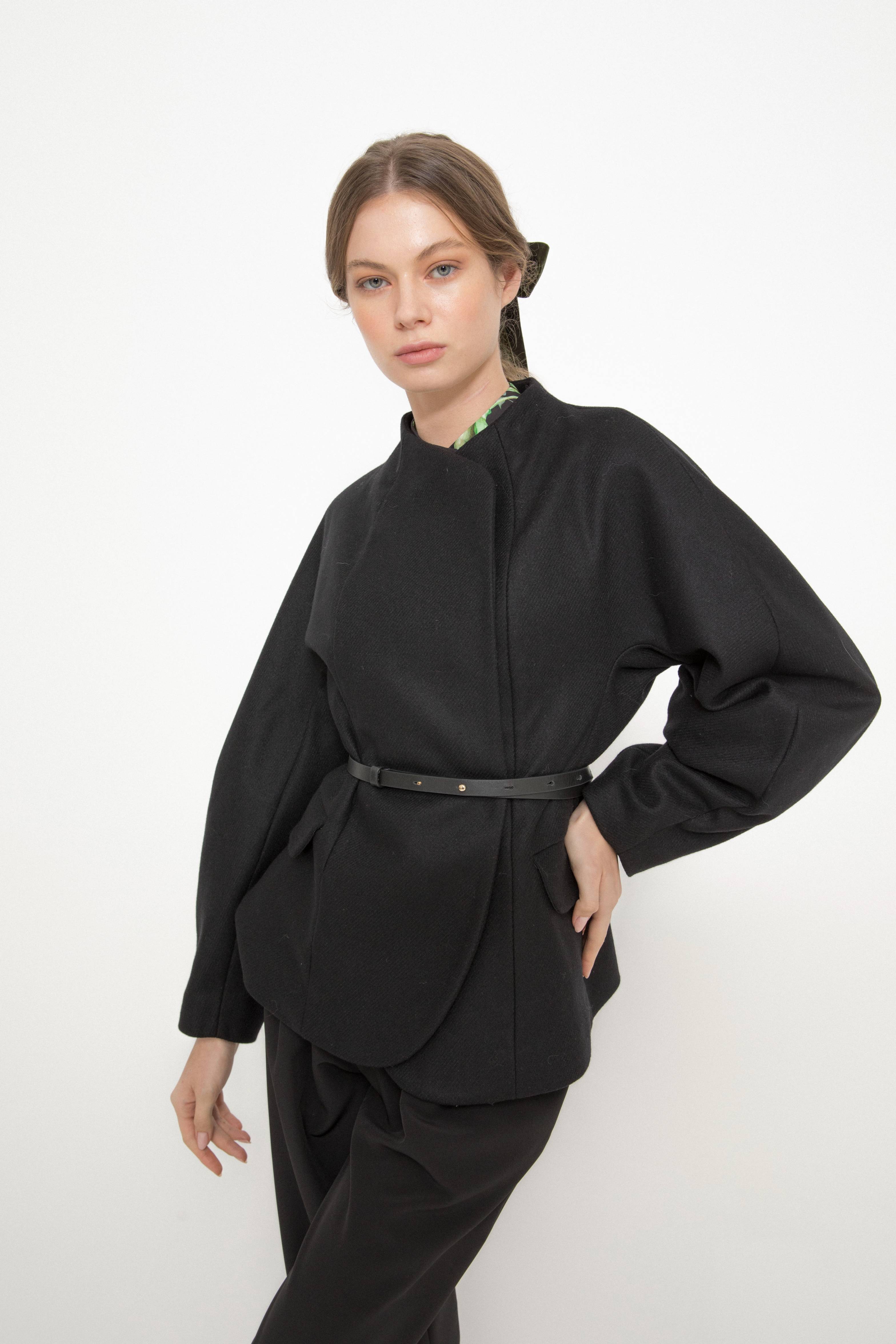 MARIA TERESA Coat - Black | JACK AND THE BEANSTALK |