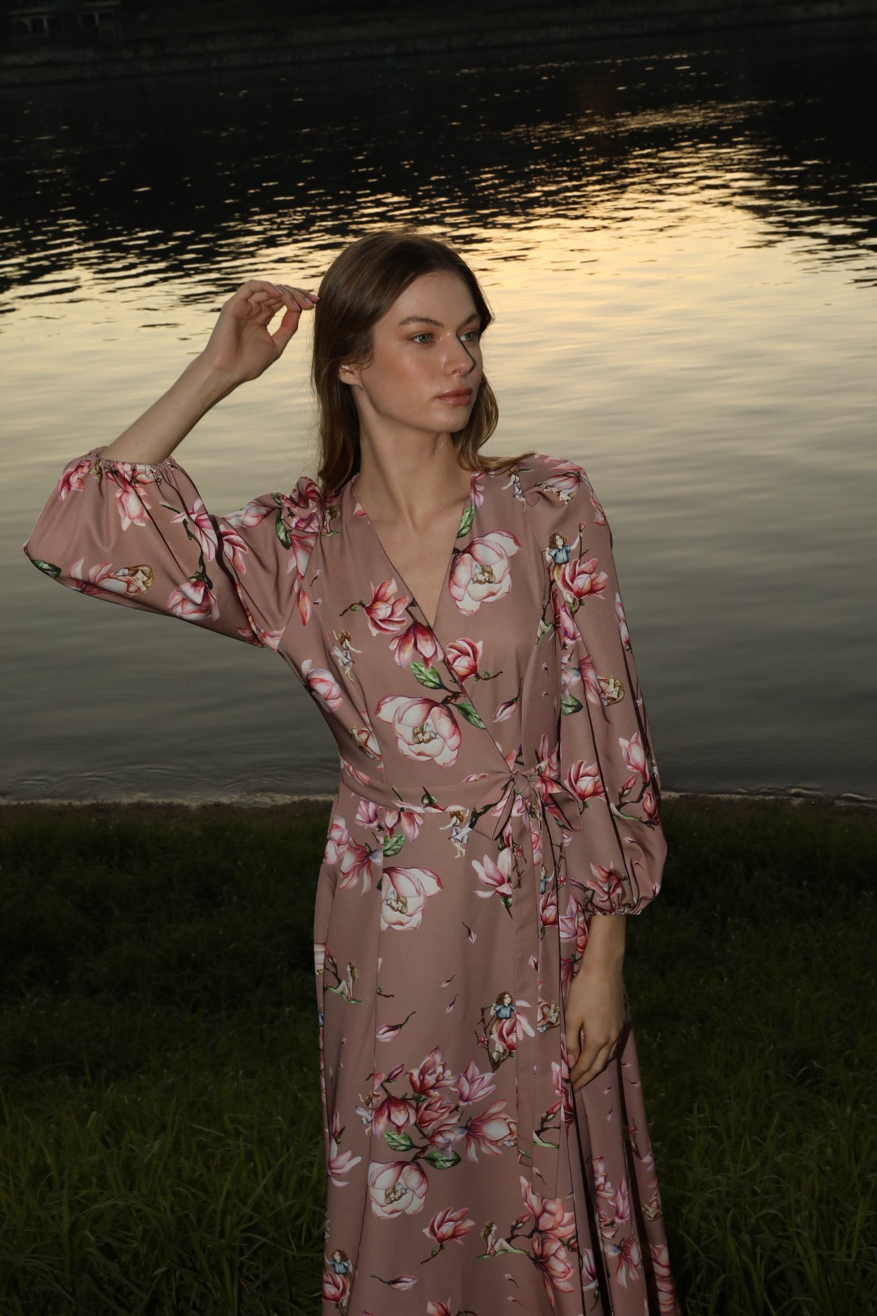 Leymah DRESS - Magnolia Dark Nude | MAGNOLIA |