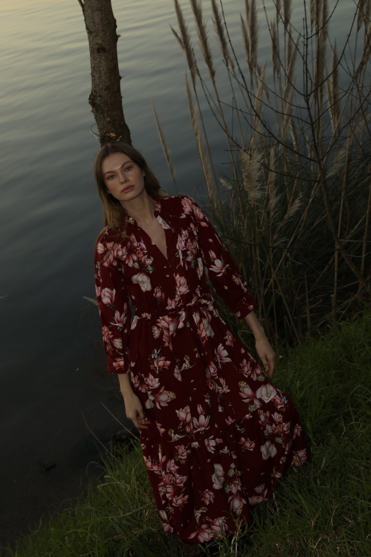 Carolina DRESS - Magnolia Bordeaux | MAGNOLIA |