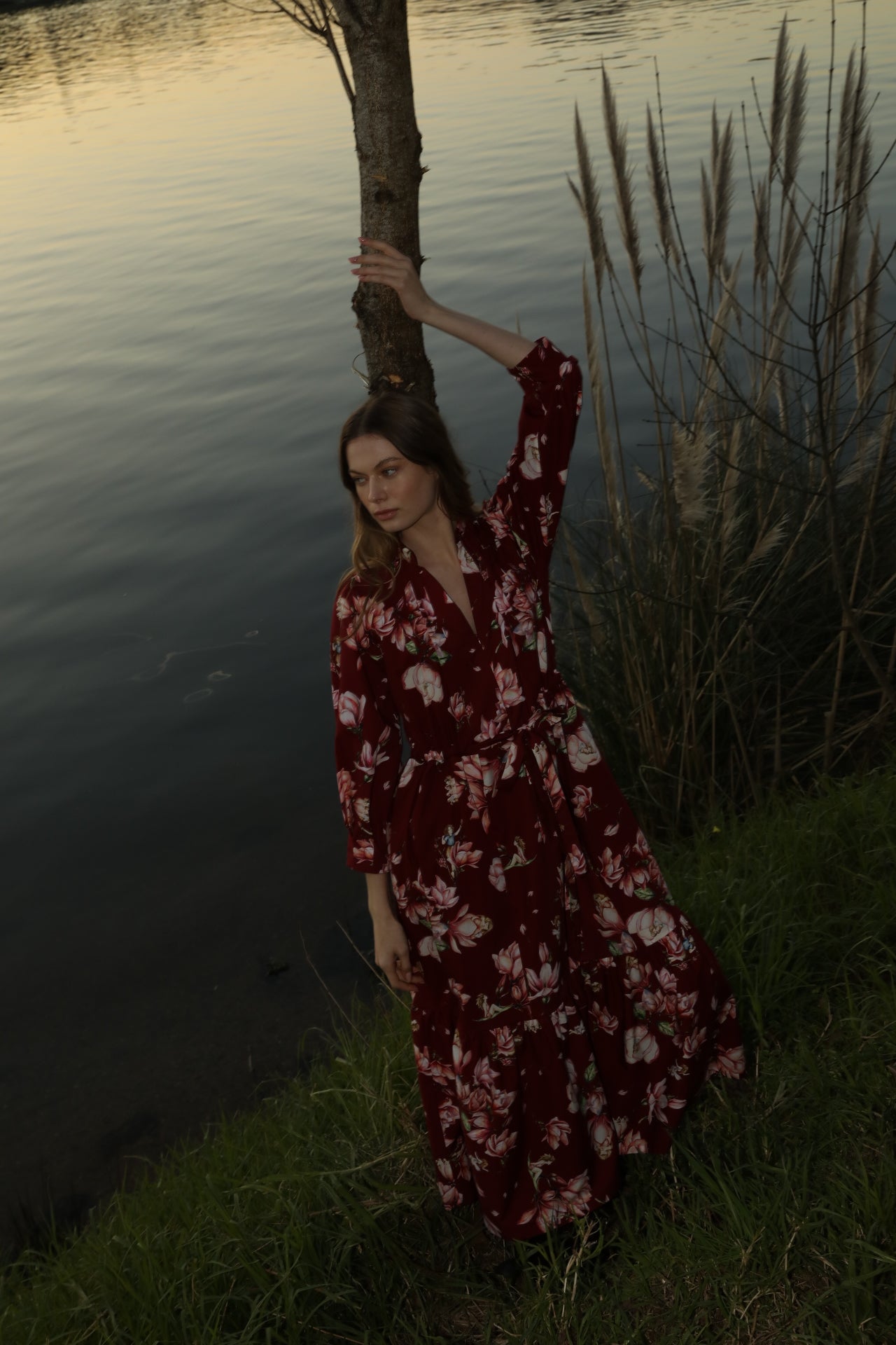 Carolina DRESS - Magnolia Bordeaux | MAGNOLIA |
