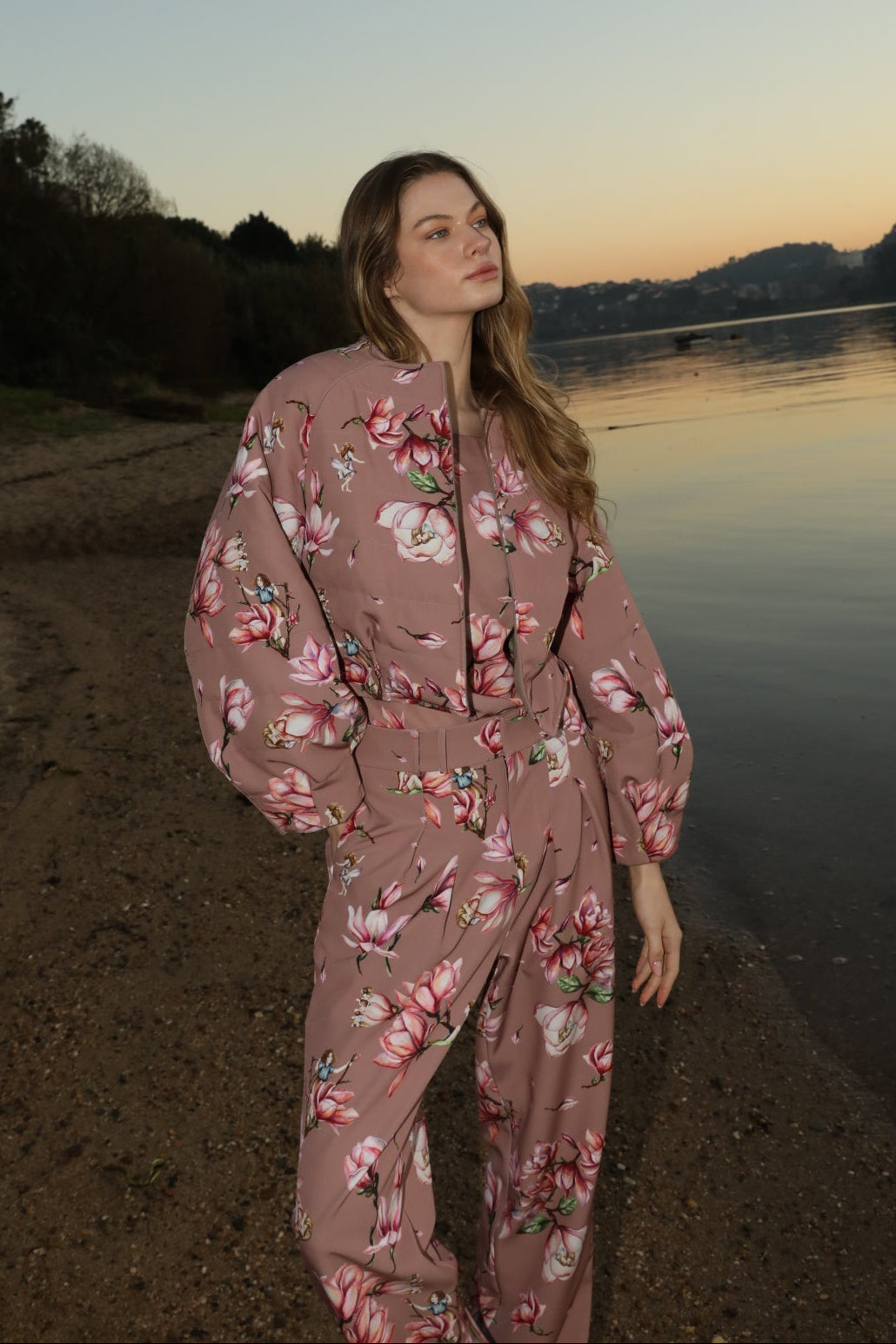 Angela TROUSERS - Magnolia Dark Nude | MAGNOLIA |