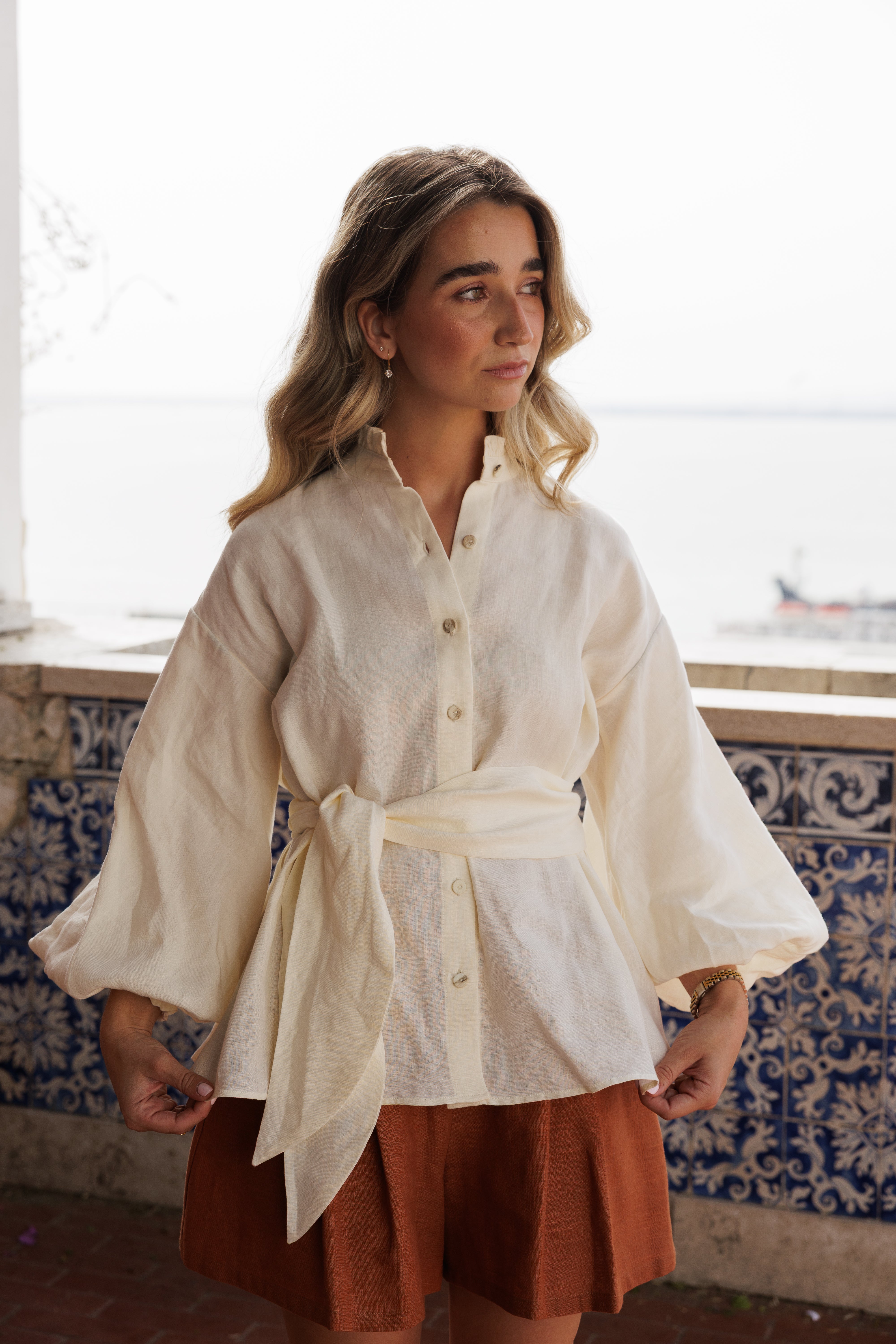Cátia BLOUSE - Off-White | Song of the Spirits Over The Waters |
