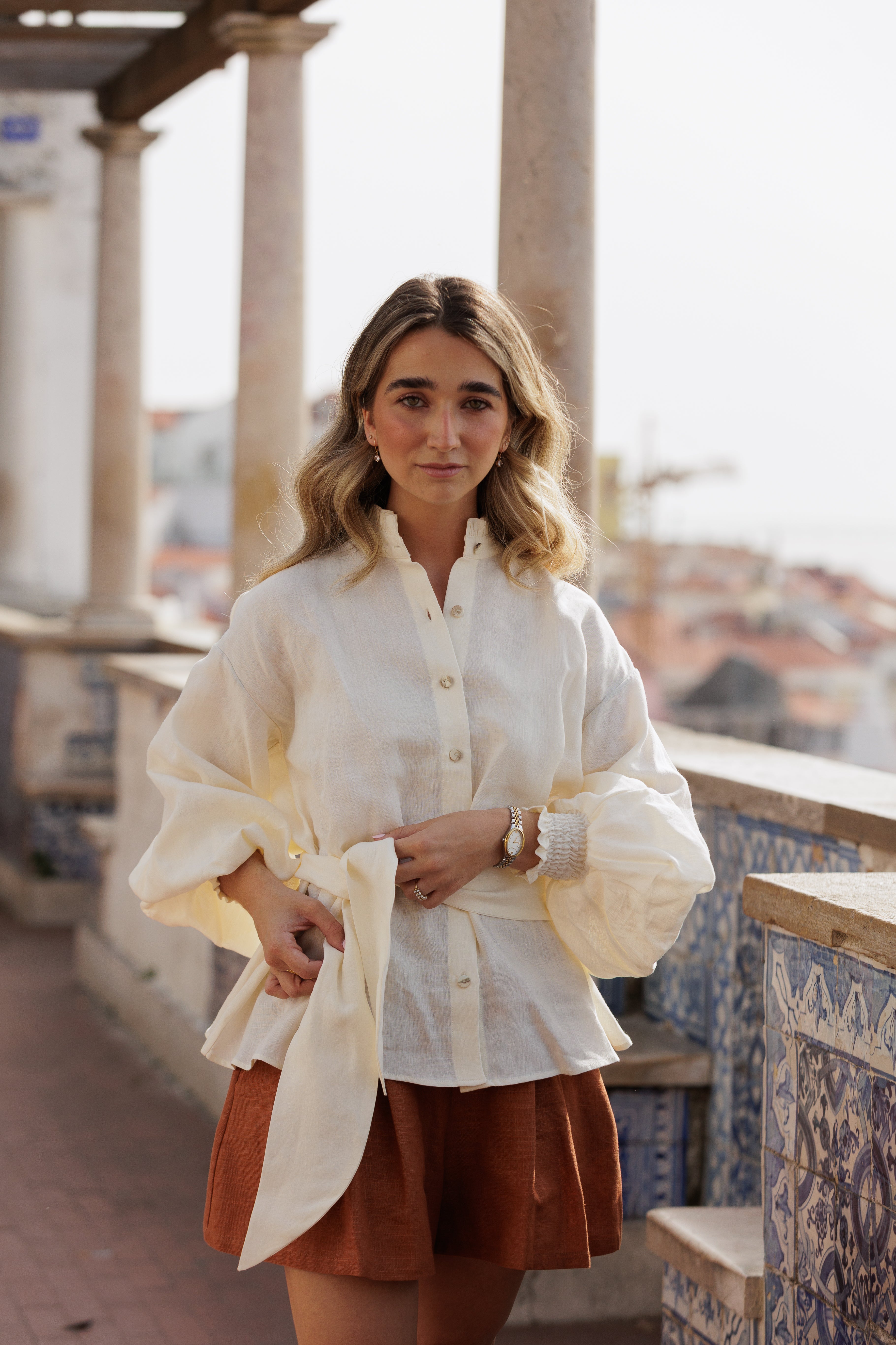 Cátia BLOUSE - Off-White | Song of the Spirits Over The Waters |