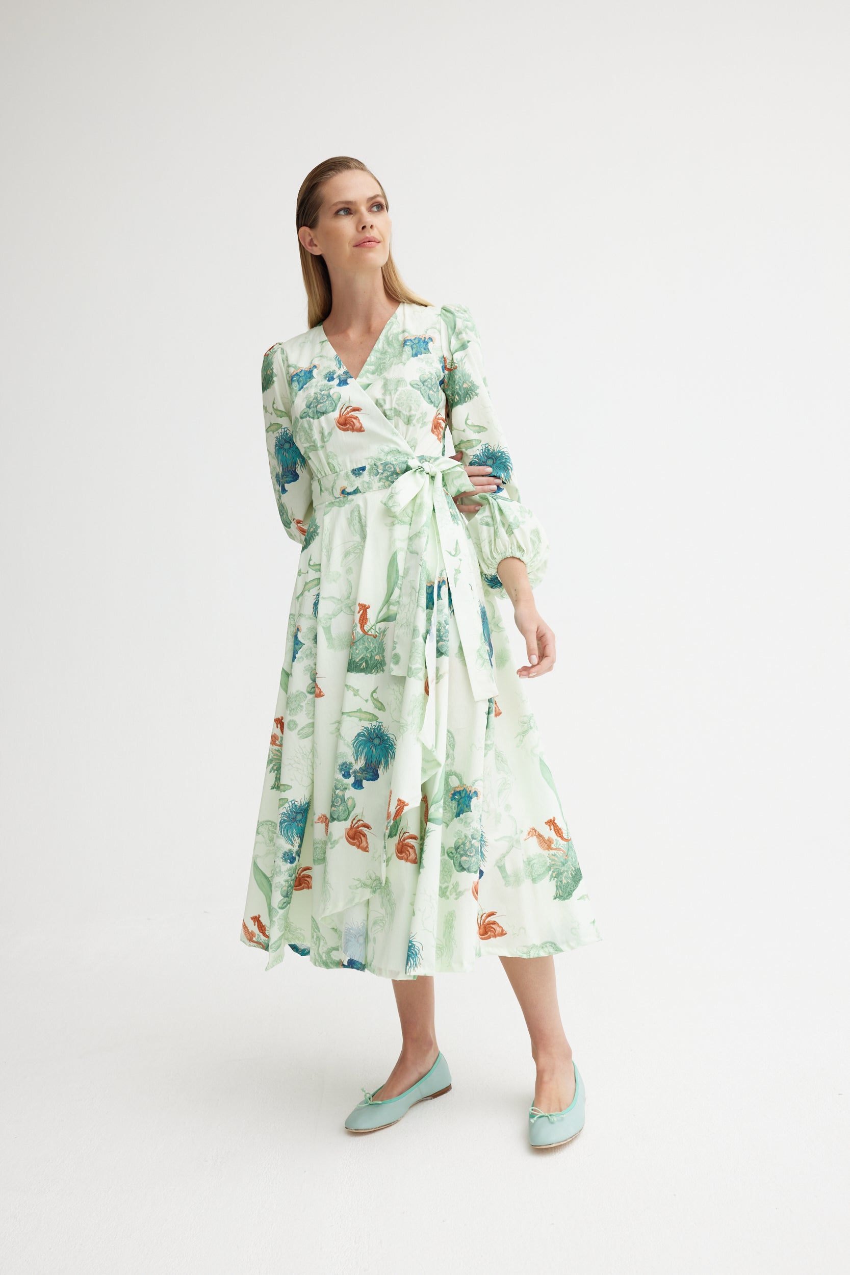 GABRIELA Dress | Bottom of the Sea |