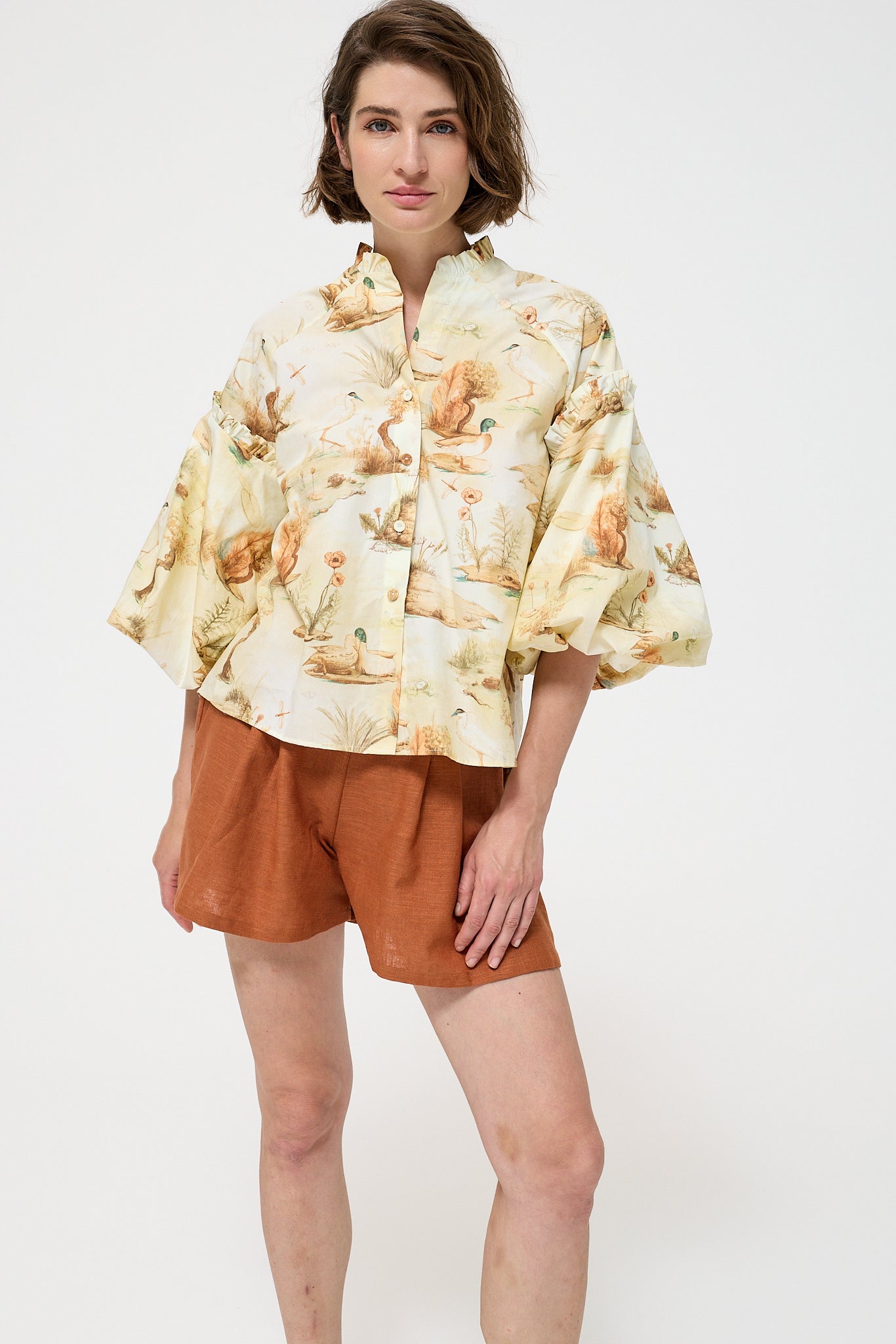 Virginia Woolf BLOUSE | Song of the Spirits Over The Waters |