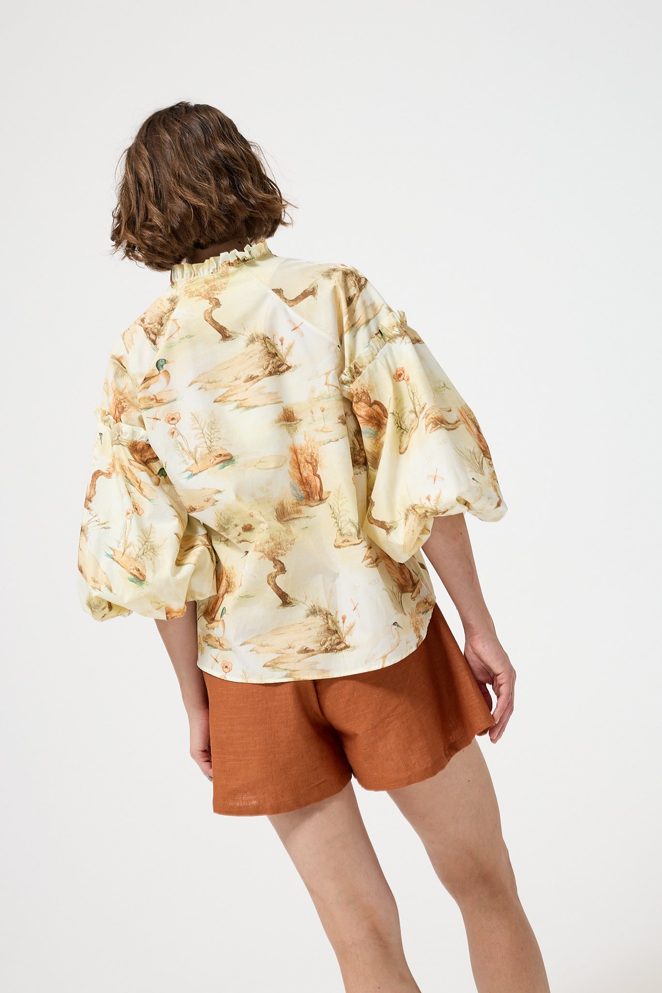 Leonor SHORTS - Terracotta | Song of the Spirits Over The Waters |