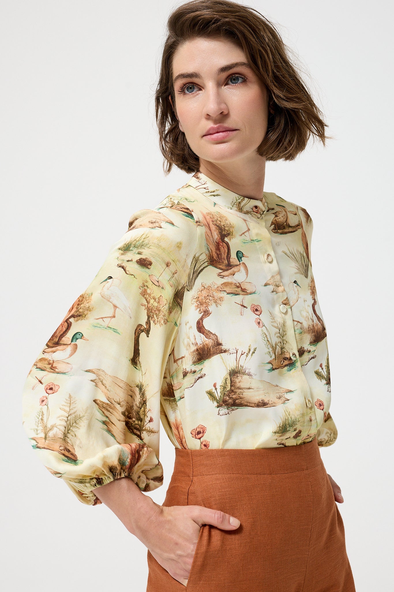 Greta BLOUSE | Song of the Spirits Over The Waters |