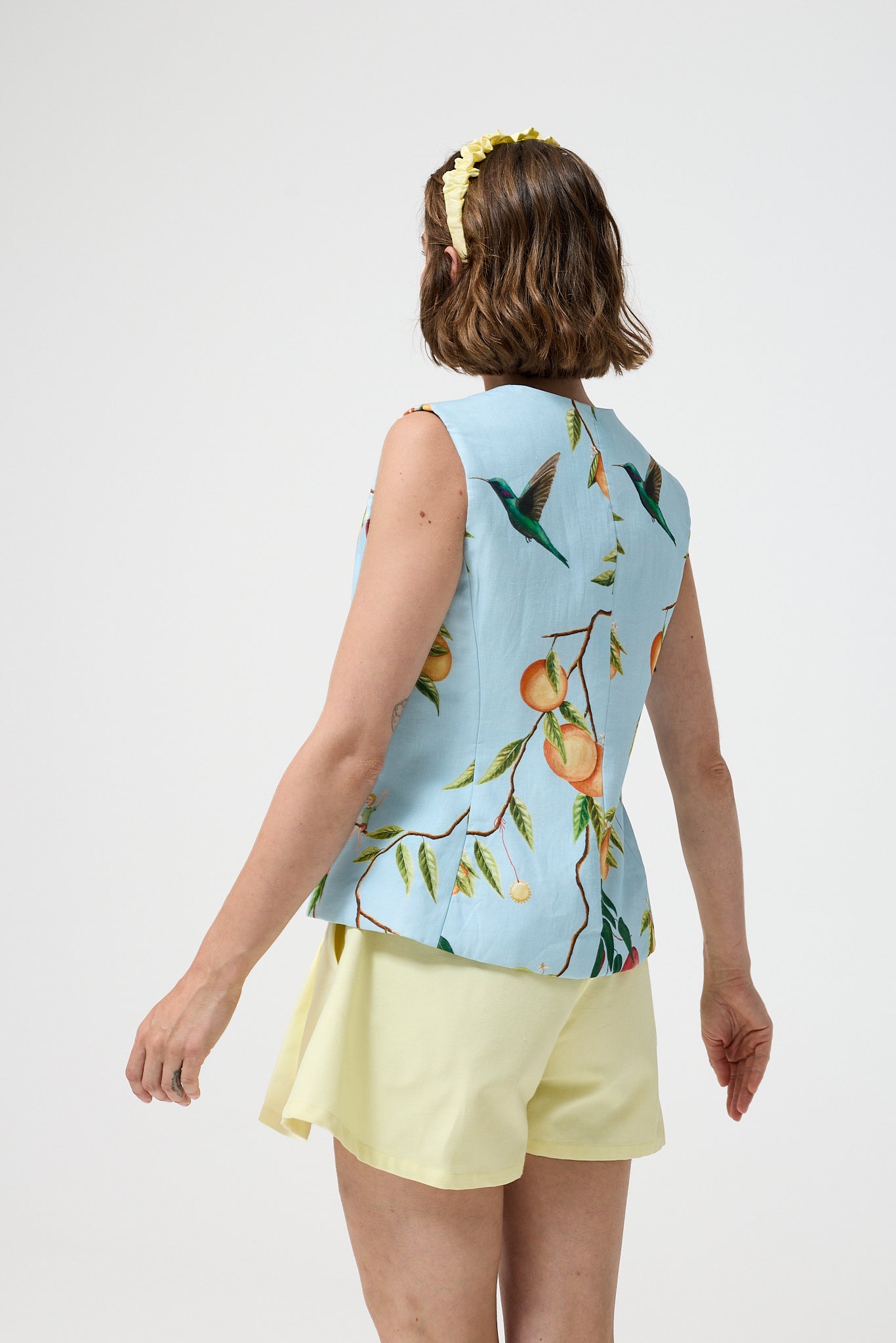 Serena William VEST - Blue Tree | My Sweet Orange Tree |