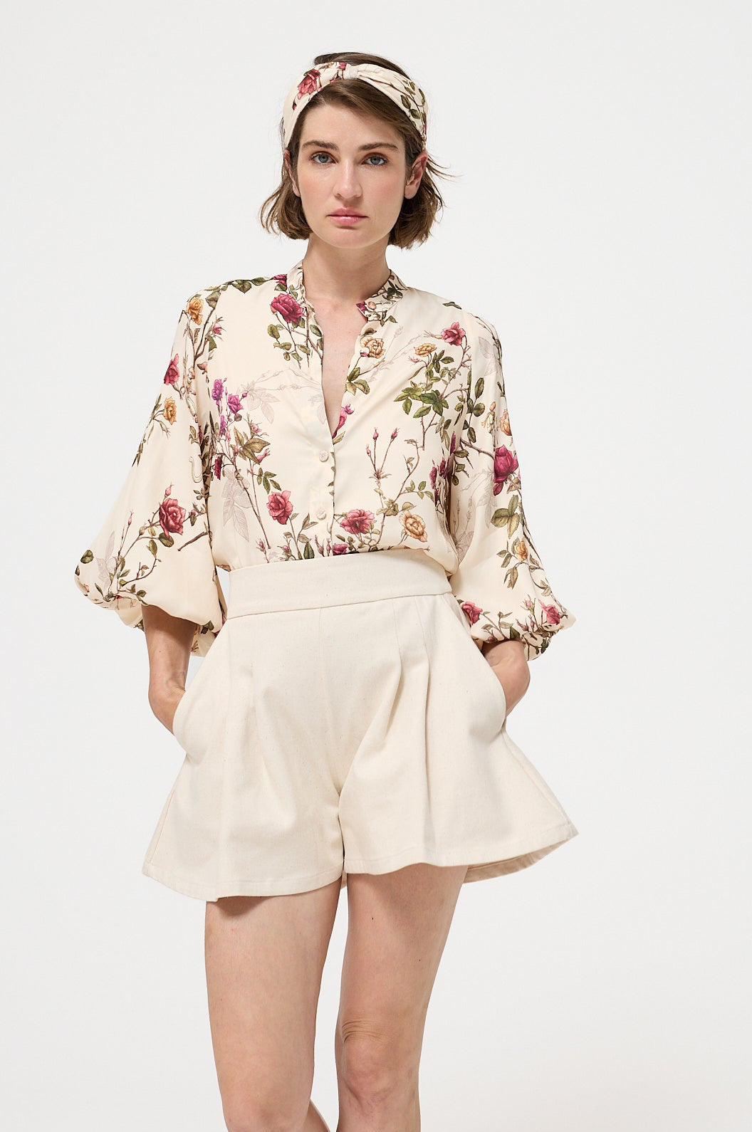 Leonor SHORTS - Natural Cotton | Little Prince |