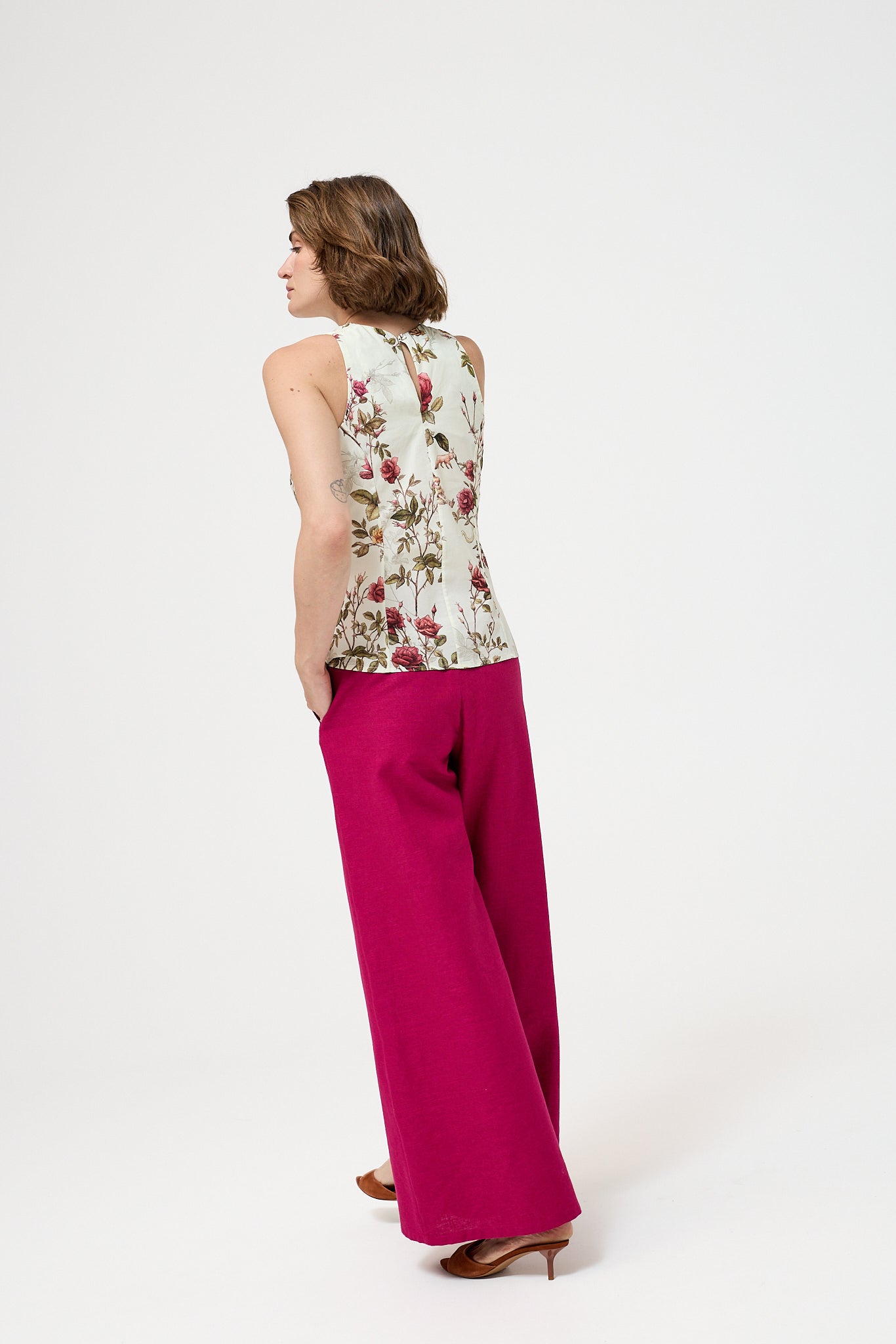 Ana TROUSERS - Fuchsia | Little Prince |