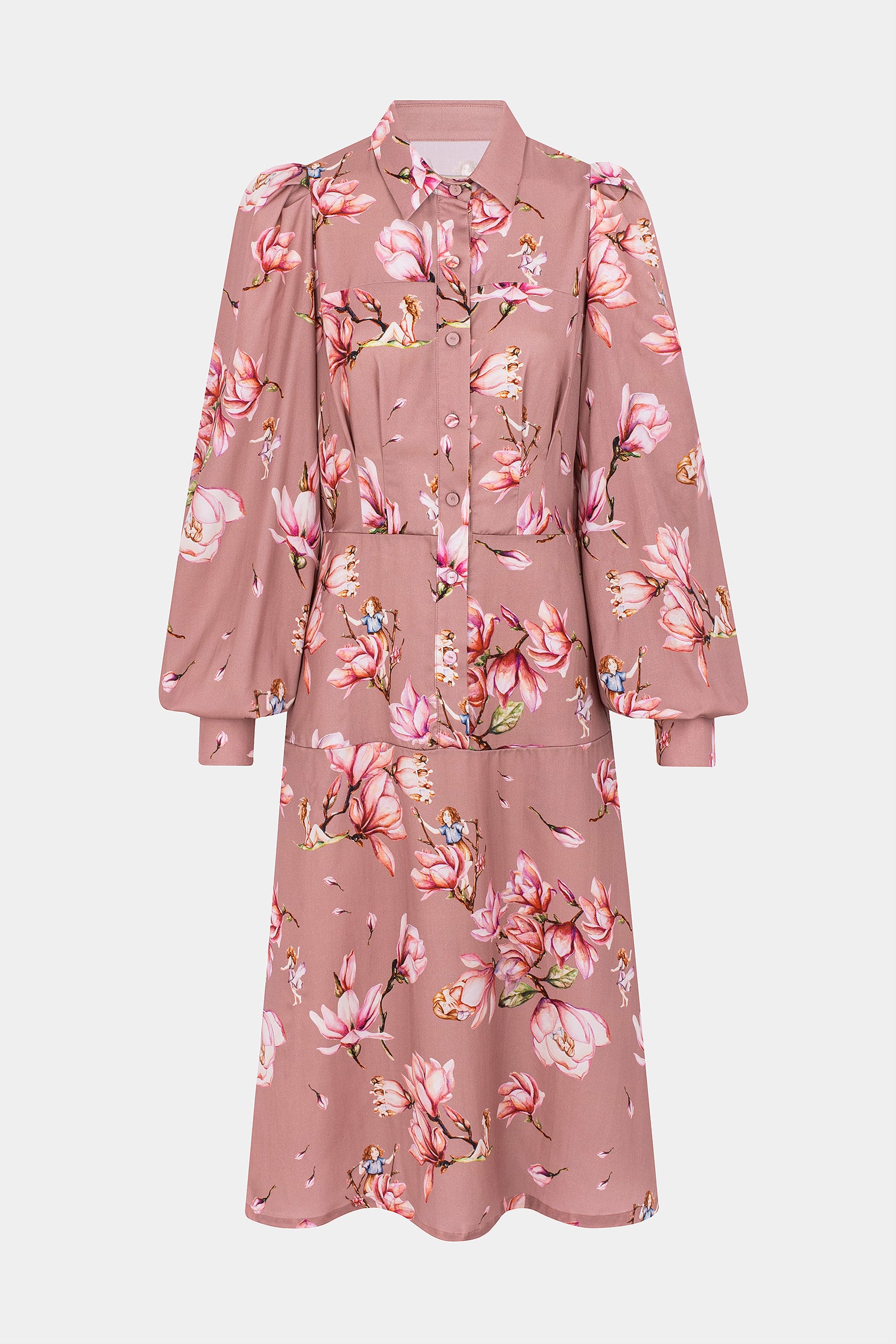 Ana de Castro DRESS - Magnolia Dark Nude | MAGNOLIA |