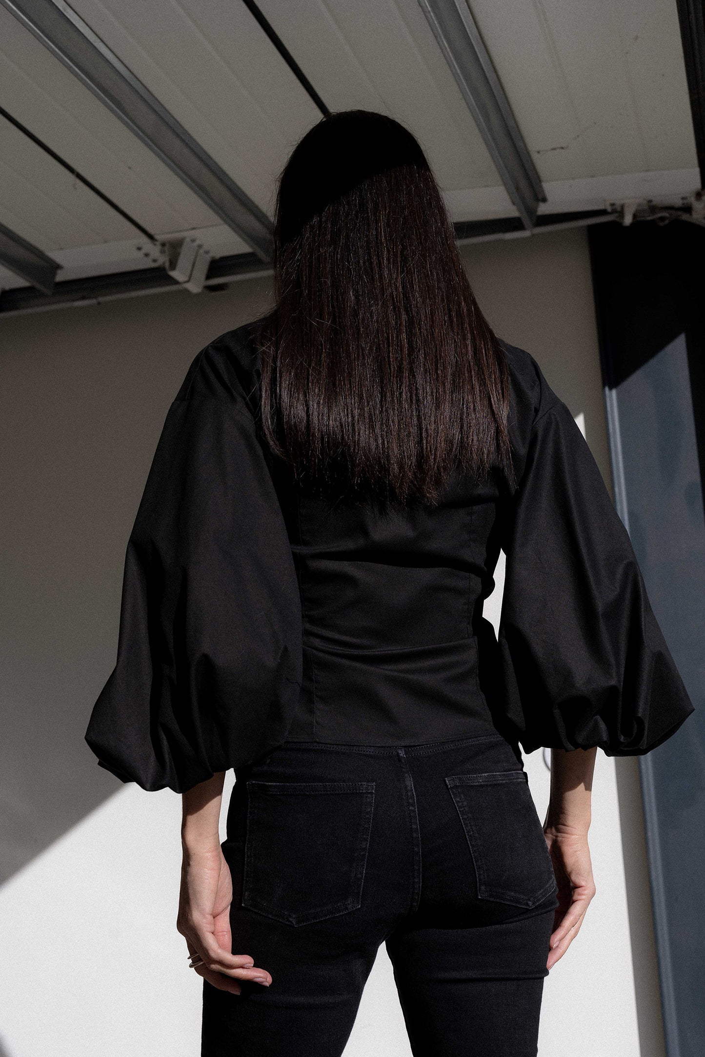 Blouse Francis - A Carvão - 100% Organic Cotton