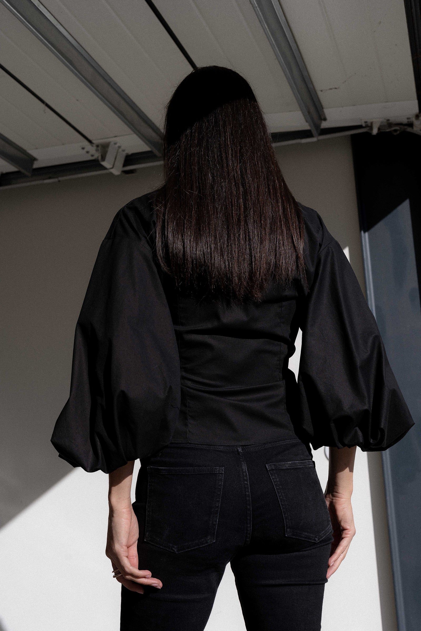 Blouse Francis - A Carvão - 100% Organic Cotton