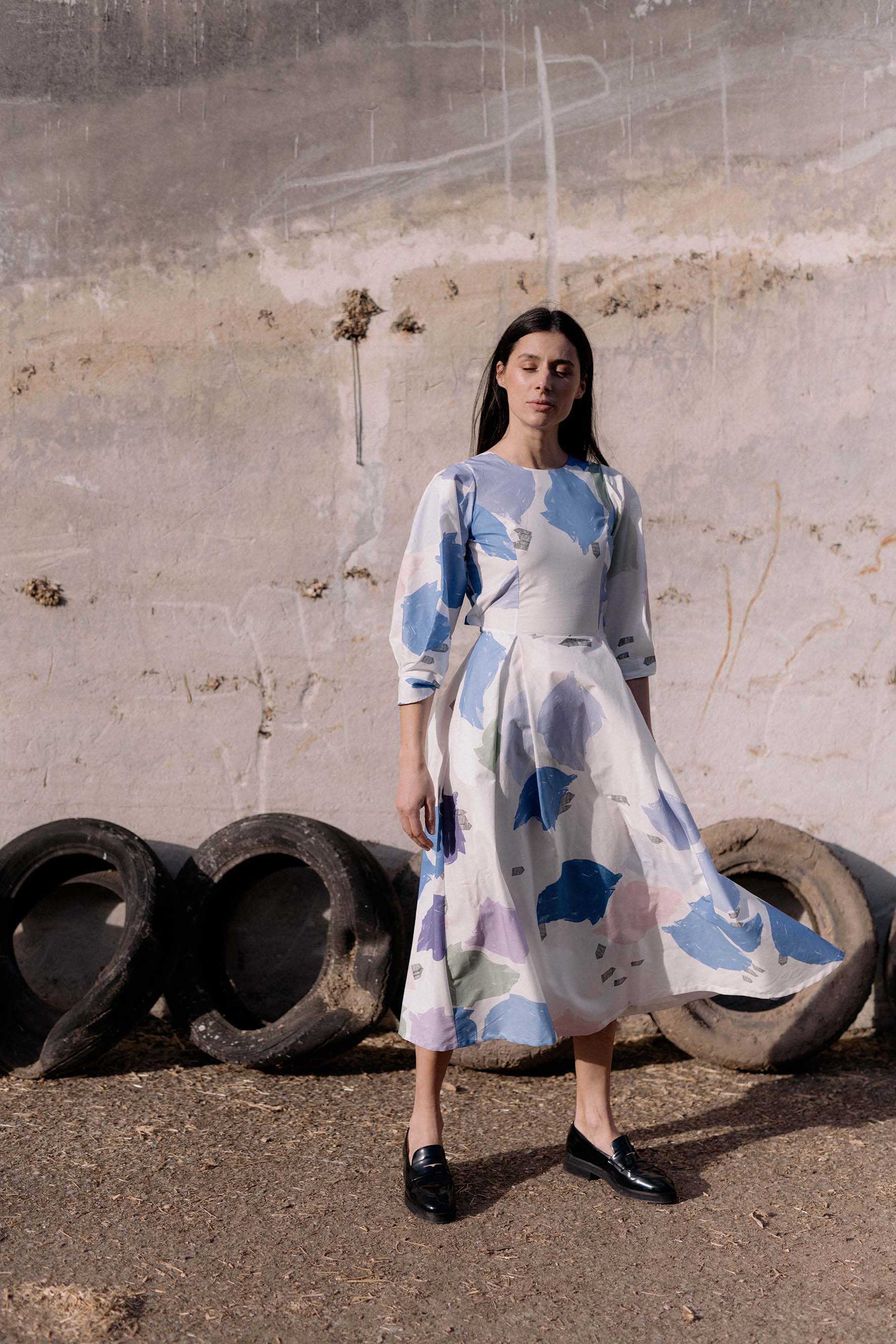 Lurdes Dress - A Aldeia - 100% Organic Cotton