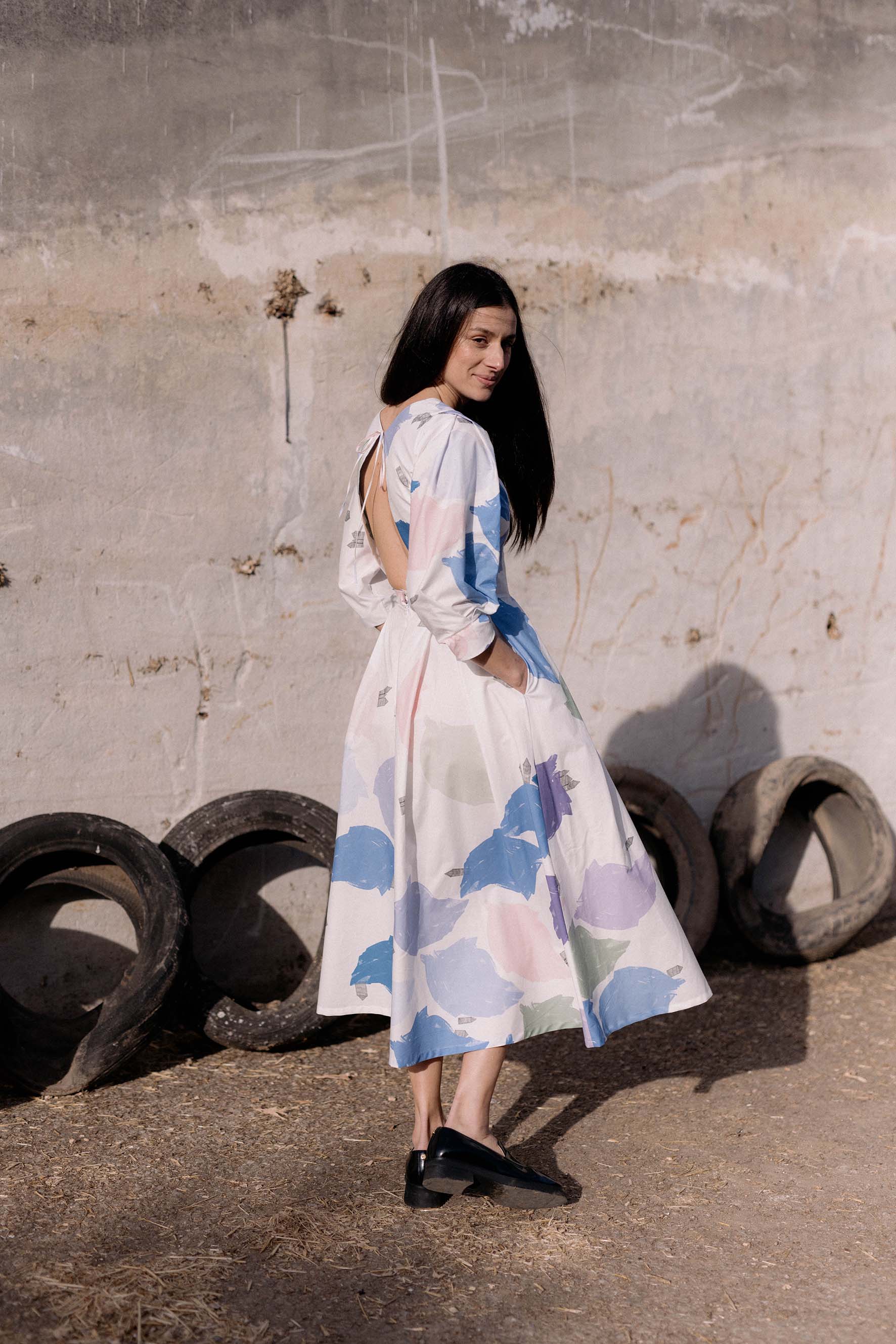 Lurdes Dress - A Aldeia - 100% Organic Cotton